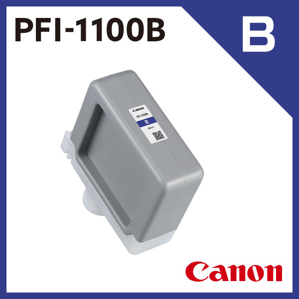 CANON ����Υ� ��Ƚ �ץ�󥿡����� PFI-1100 B (�֥롼)�ڸĿ��������Բġ�