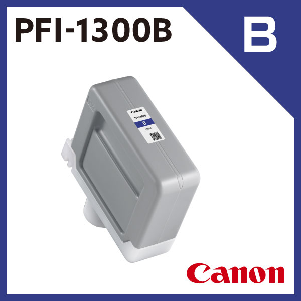CANON ����Υ� ��Ƚ �ץ�󥿡����� PFI-1300 B (�֥롼)�ڸĿ��������Բġ�