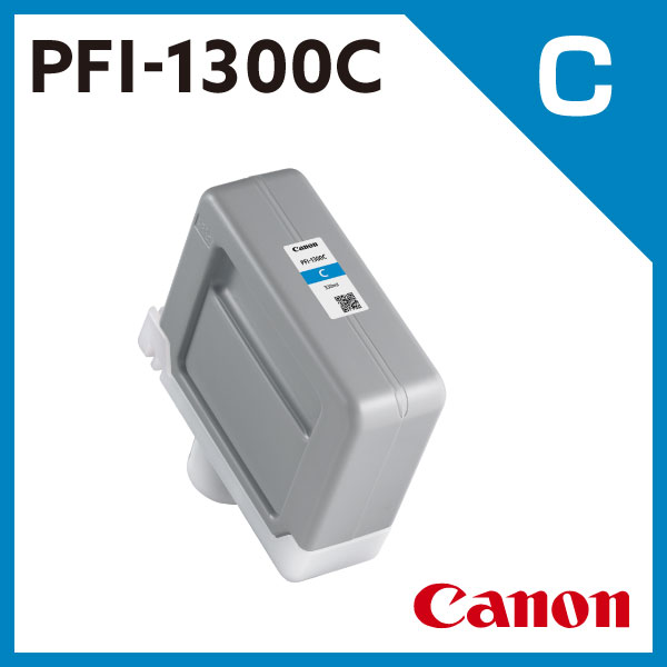 CANON ����Υ� ��Ƚ �ץ�󥿡����� PFI-1300 C (������)�ڸĿ��������Բġ�