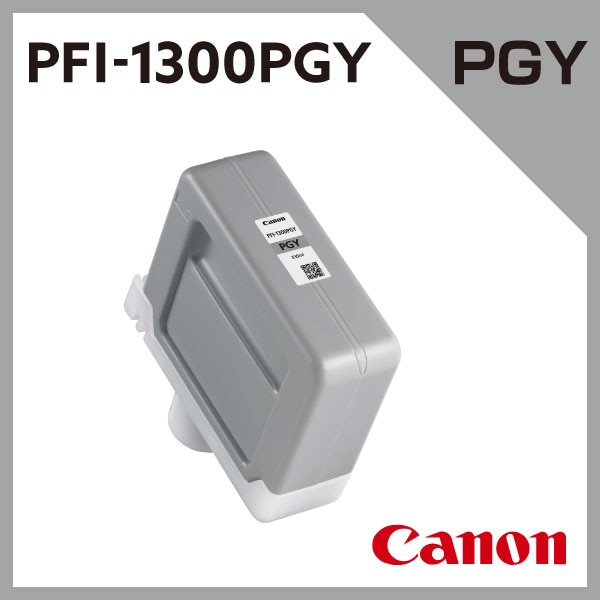 CANON ����Υ� ��Ƚ �ץ�󥿡����� PFI-1300 PGY (�ե��ȥ��졼)�ڸĿ��������Բġ�