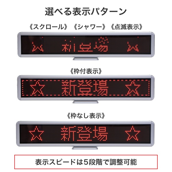LEDデジタルボードシングル 店舗・イベント装飾・販促・オフィス機器ならインターショップ LEDデジタルボードシングル 店舗・イベント装飾・販促・オフィス機器ならインターショップ