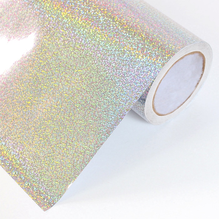 【極美品！】バラ売り可！全ホログラム44枚！ ホログラム フレークシルバー 1000mm×20m（39インチ） | 店舗