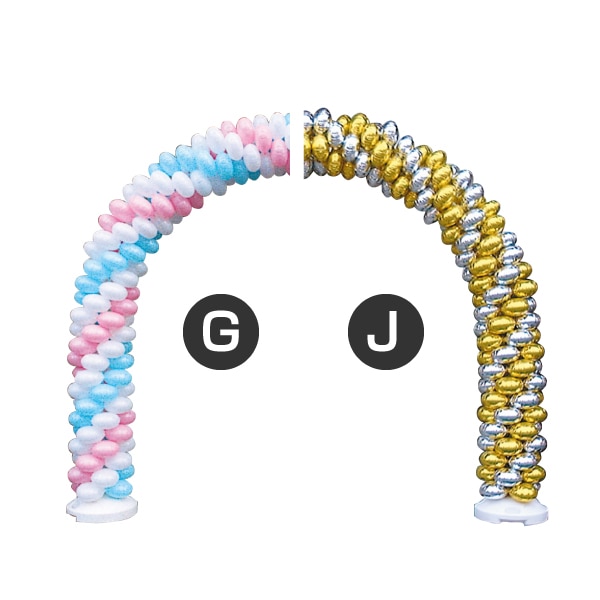 バルーン クラスターアーチ | 店舗・イベント装飾・販促・オフィス機器