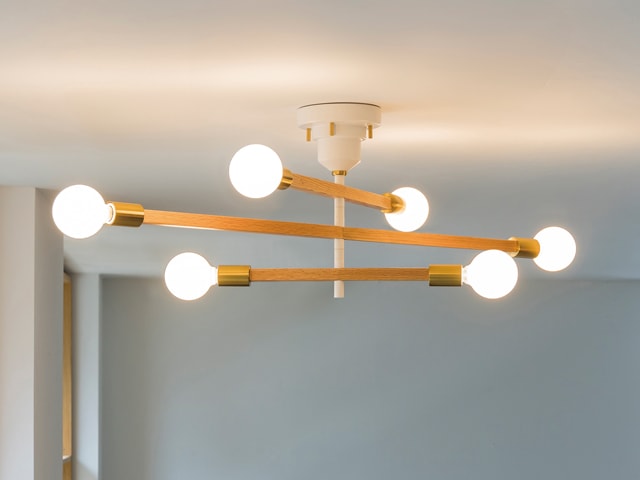 INTERFORM Astre 6灯 シーリングライト LED電球付き インターフォルム アストル INTERFORM（インターフォルム） シーリングライト 天井照明 6灯