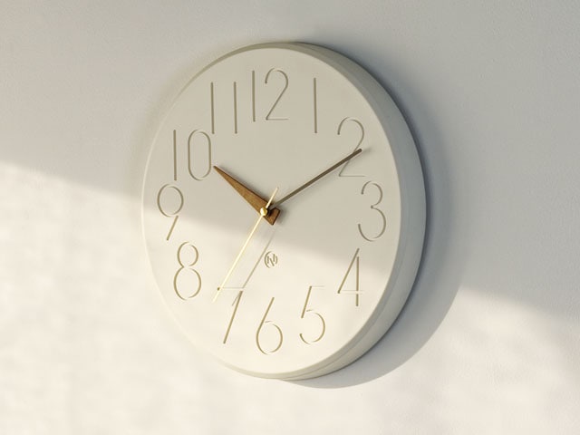 Smuk Wall Clock ホワイト Smuk スムーク ウォールクロック | すべての商品 | INTERFORM INC