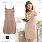 シンプルランジェリー スリップ バスト80・85cm M/L TLS117 日本製