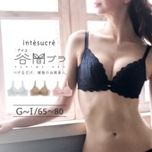 【お買い得品】ナイス谷間 立体感プラス ブラジャー単品 脇高ブラ GHIカップ アンダー 65/70/75/80cm IBT362