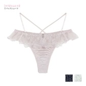 【お買い得品】narue×intesucre IBT372ペア Ｔバックショーツ M/L IST372
