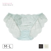 【お買い得品】narue×intesucre バストアップブラ IBT375ペア バックレースショーツ M/L ISD375