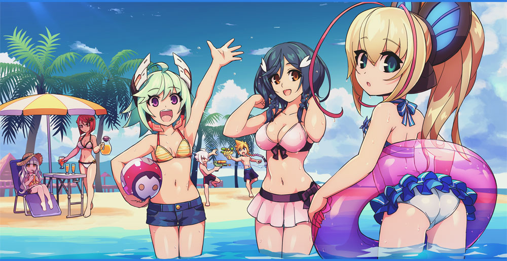 G1 未使用美品 蒼き雷霆ガンヴォルト 爪 特大バスタオル 蒼き雷霆ガンヴォルト爪｣特製バスタオル | 蒼き雷霆ガンヴォルト