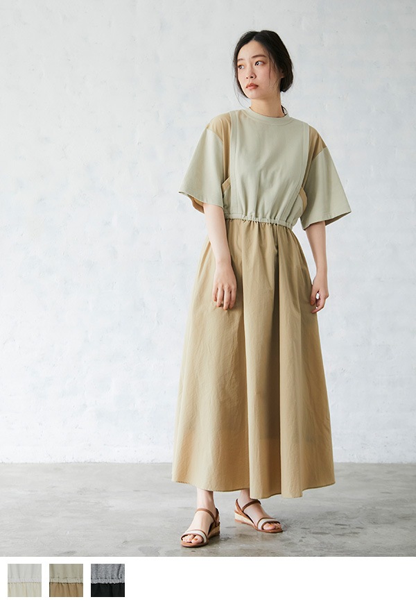 2col C＆S One-piece | ワンピース,ワンピース | iNtimite(アンティミテ)