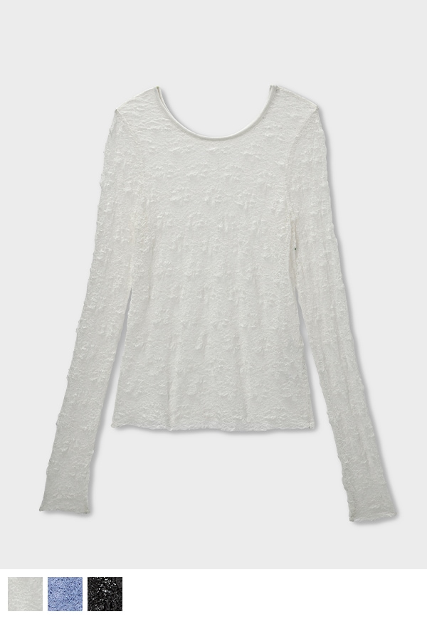 【3/13まで先行受注販売】【2026 SPRING NEW】Stretch Lace Pull-Over