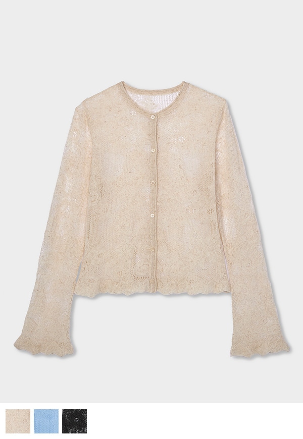 Lacy Knit Cardigan