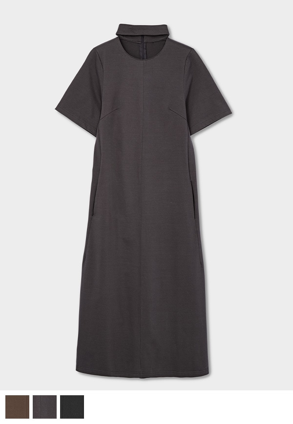 【4月22日まで先行販売】Open Neck Dress