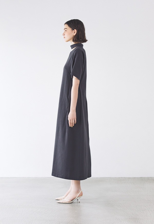 Open Neck Dress