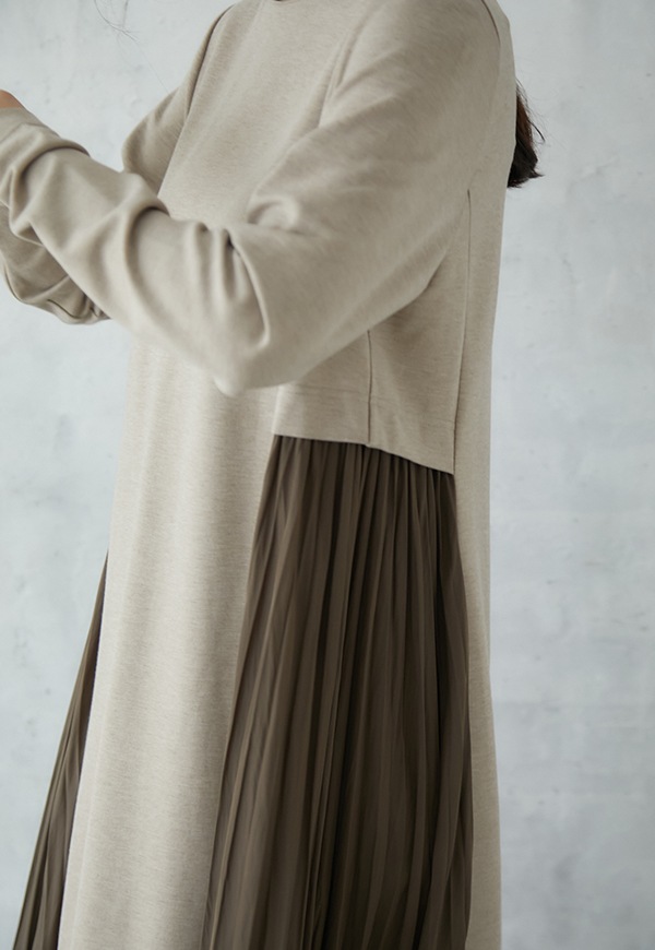 Side Pleat One-piece | ALL ITEMS | INTIMITE(アンティミテ) 