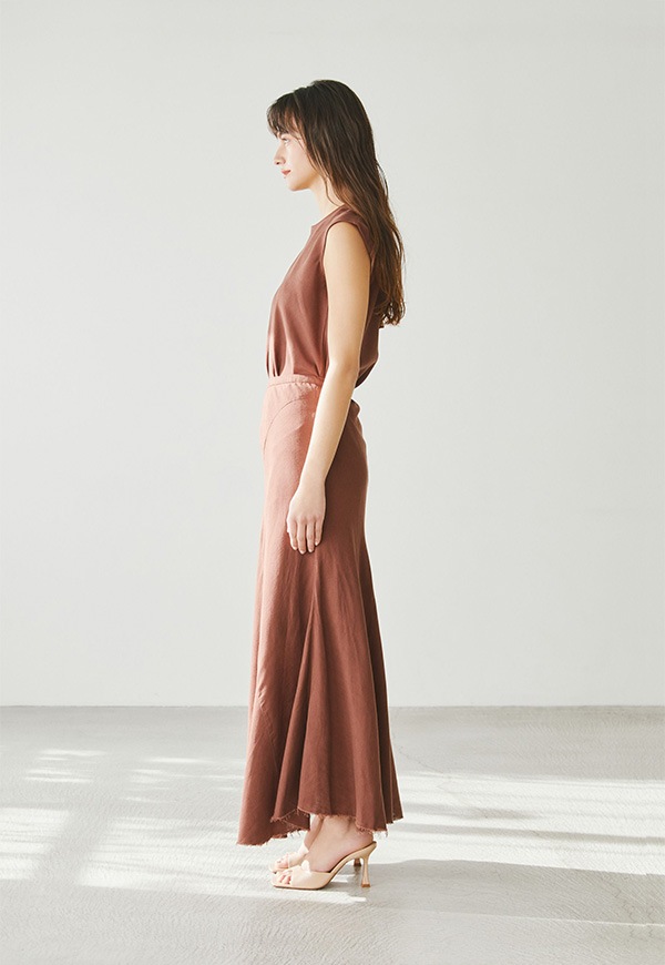 2025SUMMER NEW】Linen Flare Skirt | ALL ITEMS | INTIMITE