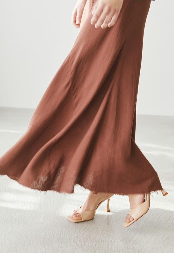 2025SUMMER NEW】Linen Flare Skirt | ALL ITEMS | INTIMITE