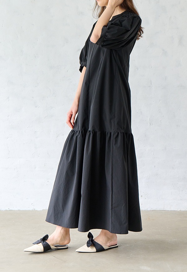 Pin Tuck Sleeve One-piece | ALL ITEMS | INTIMITE(アンティミテ)
