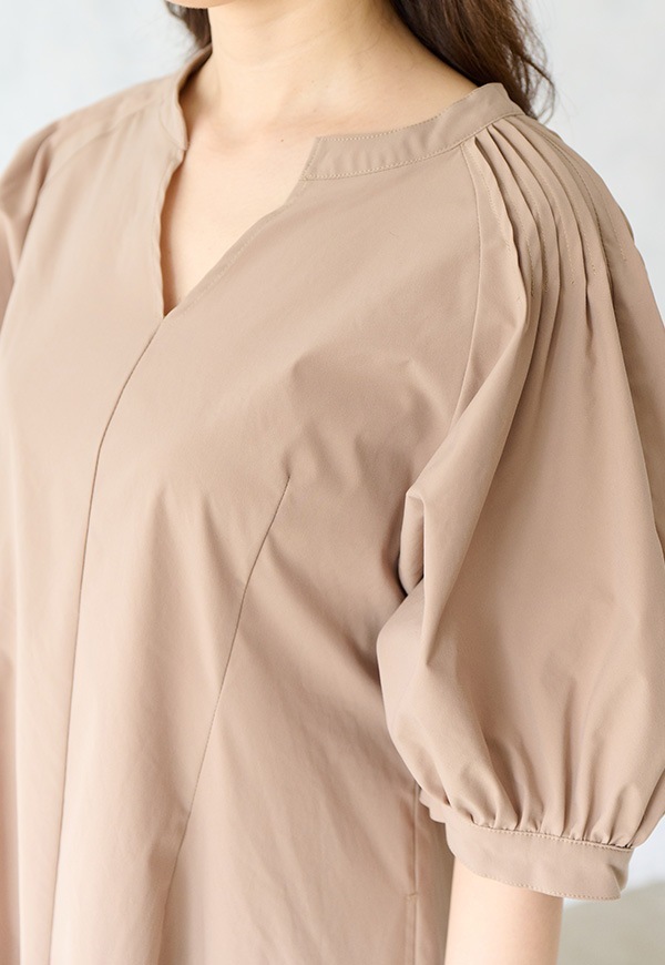 Pin Tuck Sleeve One-piece | ALL ITEMS | INTIMITE(アンティミテ)