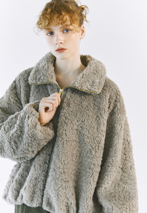 2025WINTER NEW】Fur Blouson | ALL ITEMS | INTIMITE(アンティミテ)