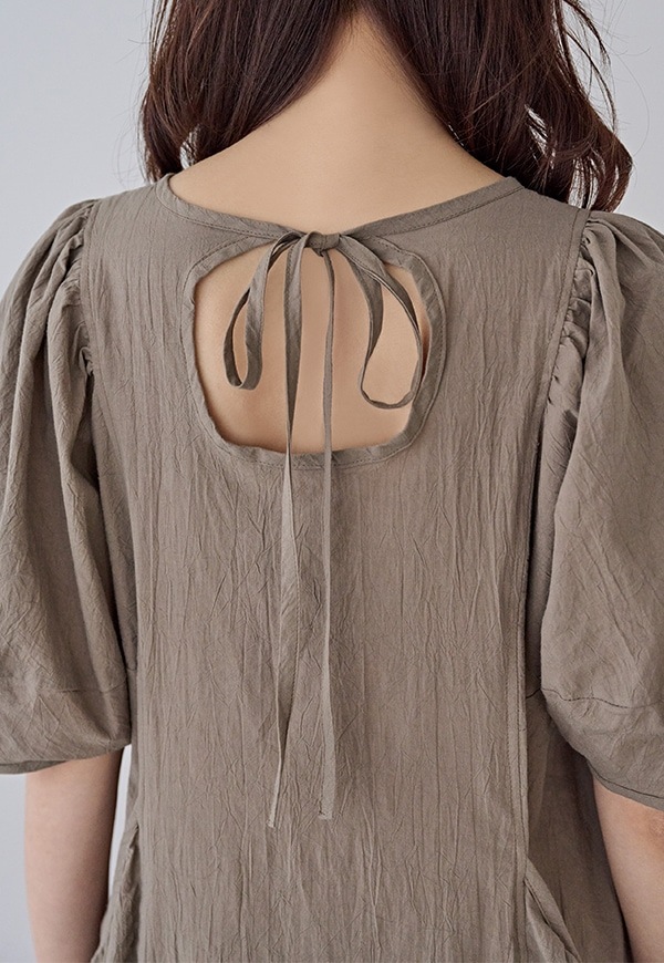 Volume Sleeve Long One-piece | ワンピース,ワンピース | iNtimite 