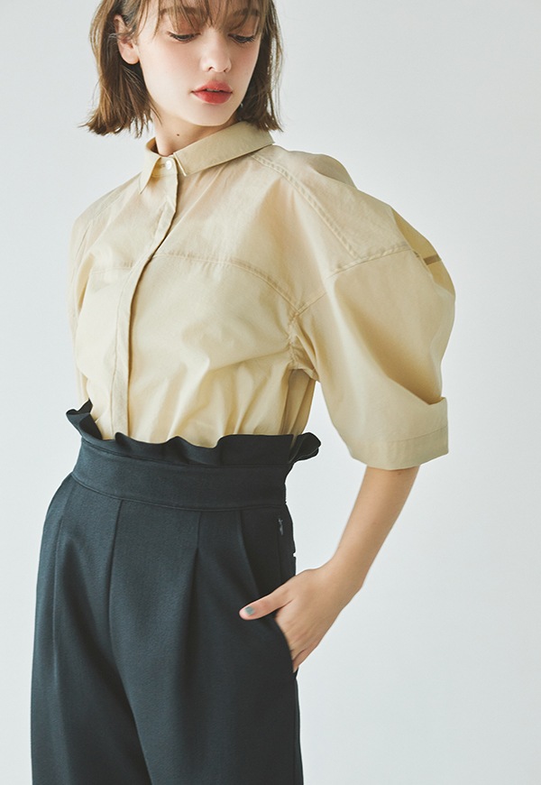 Volume Sleeve Shirt | ALL ITEMS | INTIMITE(アンティミテ)