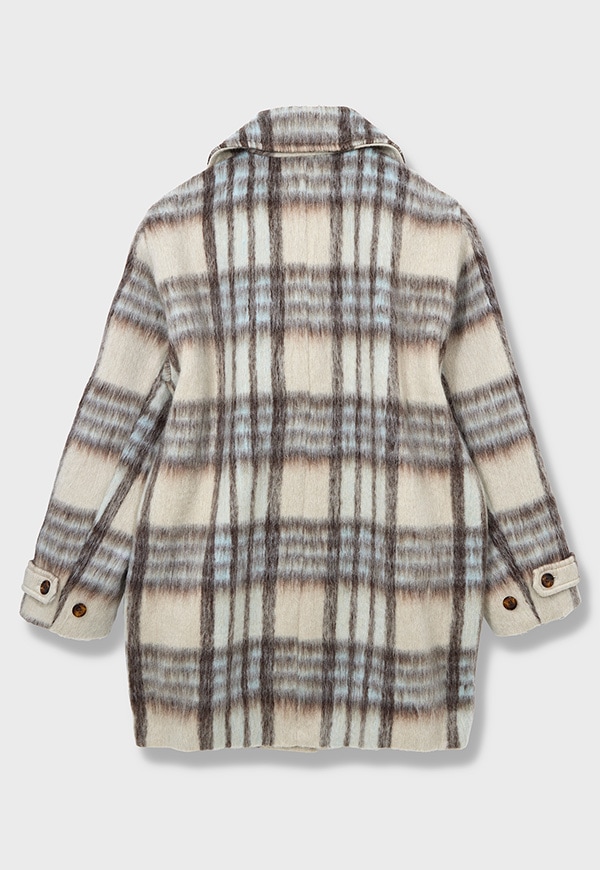 Check Shaggy Coat | ALL ITEMS | INTIMITE(アンティミテ)