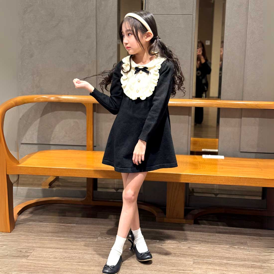 フリル*リボンフレアワンピース