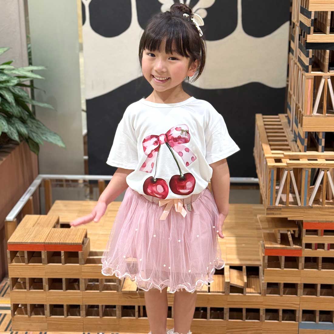 チェリープリントＴシャツ