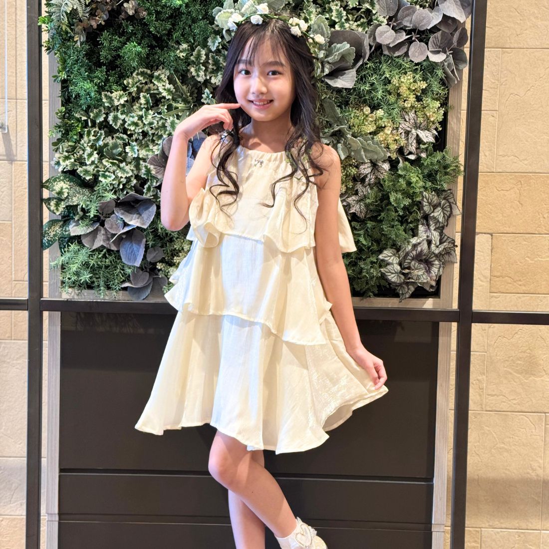 ティアードワンピース
