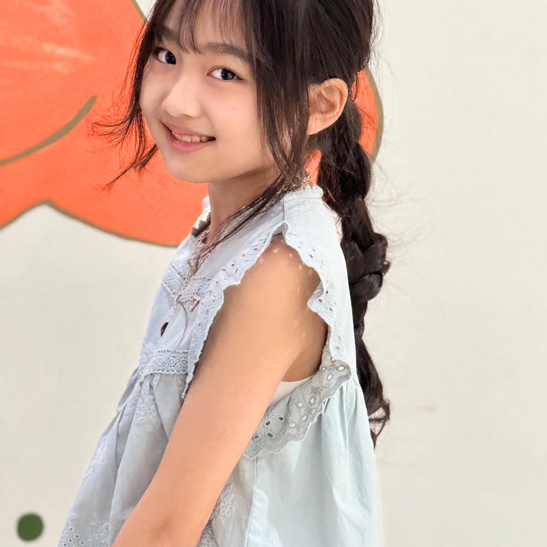 コットンレースチュニック