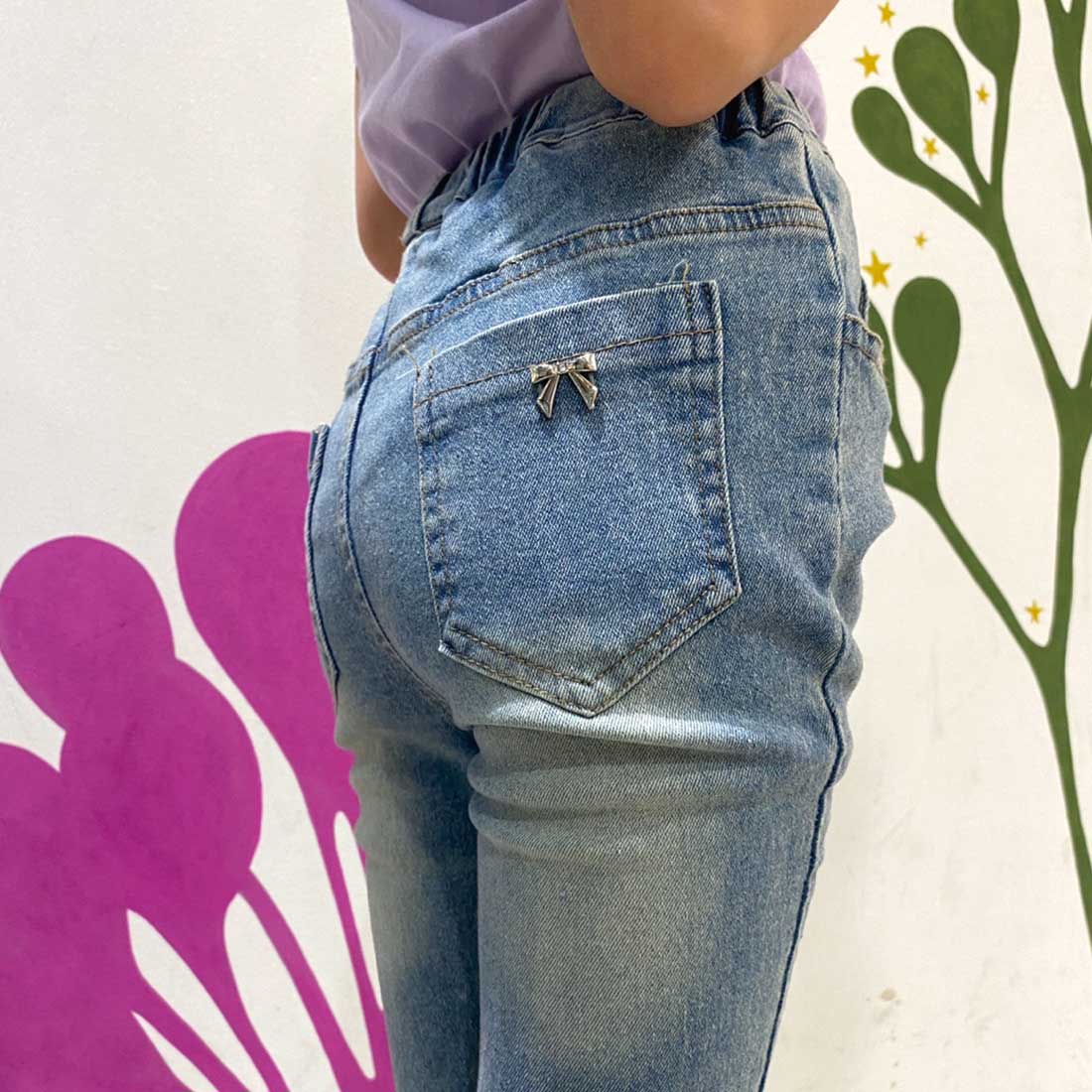 まめ様専用HOLIDAY デニムシャツ デニムパンツ2本 2TUCK DENIM PANTS