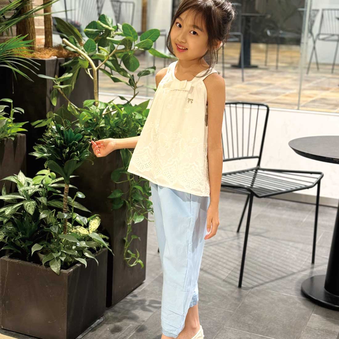 ﾚｰｽﾄｯﾌﾟｽ+ﾊﾟﾝﾂｾｯﾄｱｯﾌﾟ