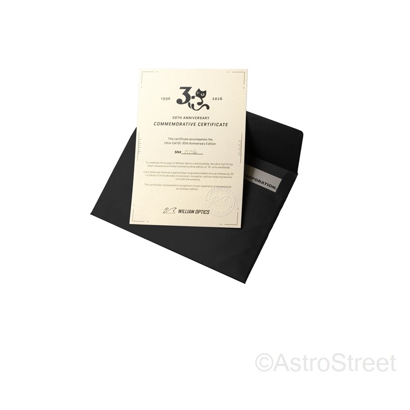 William Optics ULTRA-CAT 131 30th Anniversary Limited Edition ���޶��� F4.9 ���ɥХ󥹥ɥڥåĥС���