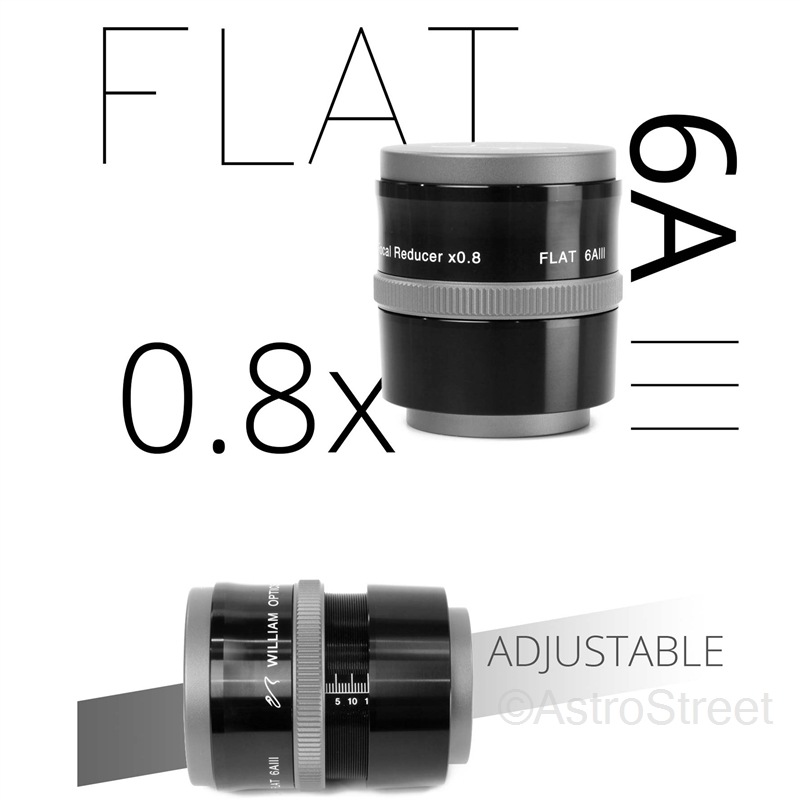 WillamOptics New Flat6AIII �����㥹���֥� 0.8�� ��ǥ塼����/�ե�åȥʡ�