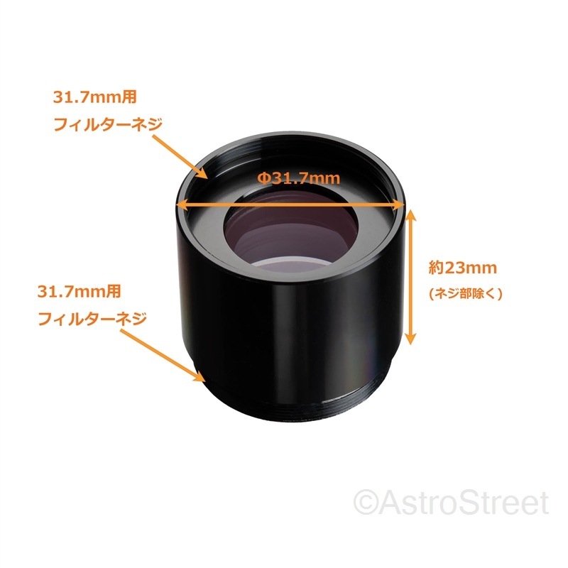 WilliamOptics 3��� 1.6�ܥХ��� 31.7mm�� CCD�ˤ�