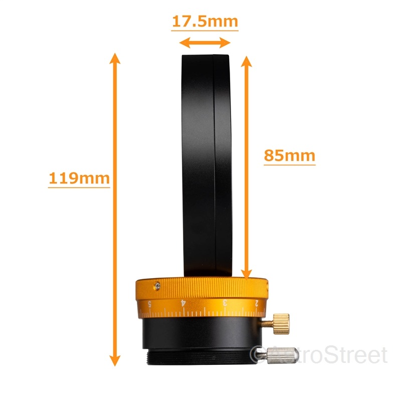 AstroStreet 17.5mm ���ե��������������� M68 �إꥳ���ɻ��� 10x10mm �ץꥺ�� EFW�б�