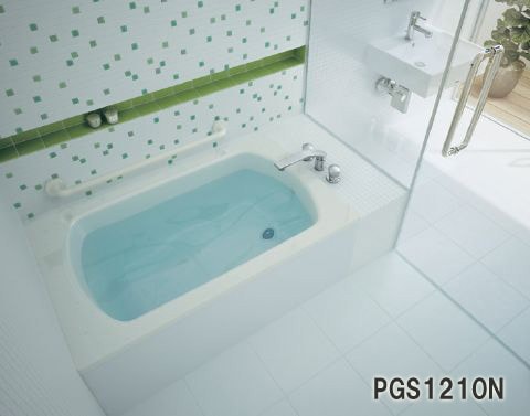 TOTO 人工大理石浴槽 ニューグライトバスF 1200サイズ 1方半エプロン