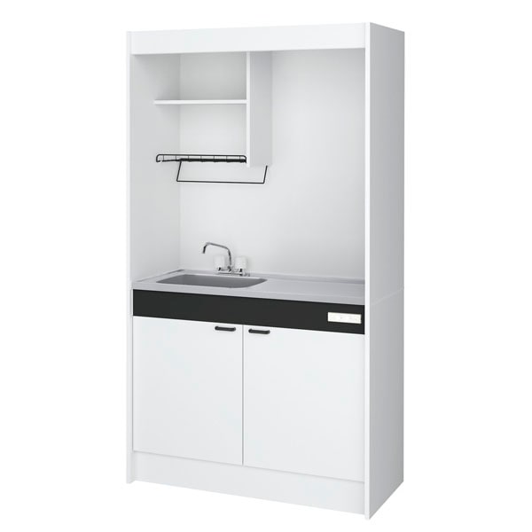 ハウステック ミニキッチン KM 1050サイズ コンロ無しプラン 上下