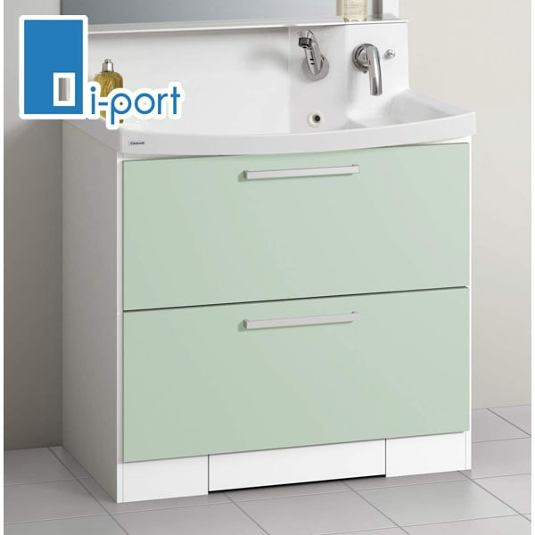 クリナップ 洗面化粧台キャビネット開きタイプ(一般地用)ルーチェウッドホワイト扉 BSRL90TNSSWCWTSI