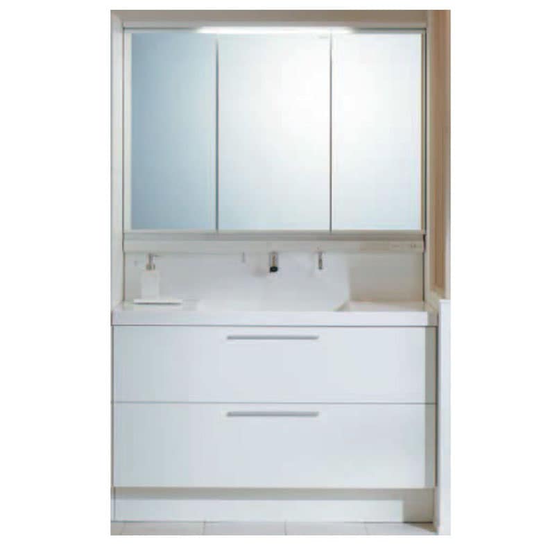 LIXIL クレヴィ『本体・ミラーセット』 奥行500 間口1200mm フル