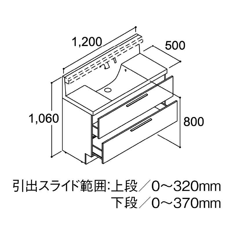 LIXIL ������������Ρ�ê��˥åȥ��åȡ� ����500 �ָ�1200mm �ե륹�饤�ɥ�����  ê��˥å�  ���󥰥��С��������� ���̲�����