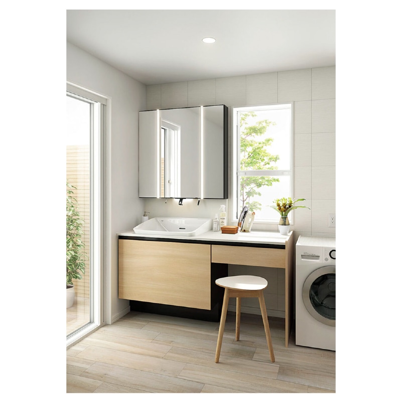 LIXIL ルミシス 間口1518mm ハイバックベッセル タイプ セットプラン