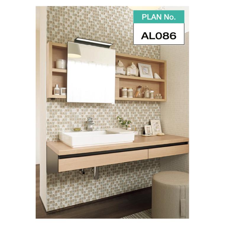 LIXIL ルミシス ミラーキャビネット LIXIL | 洗面化粧室 ｜ わたしらしく暮らす洗面空間 ｜ マキさま邸