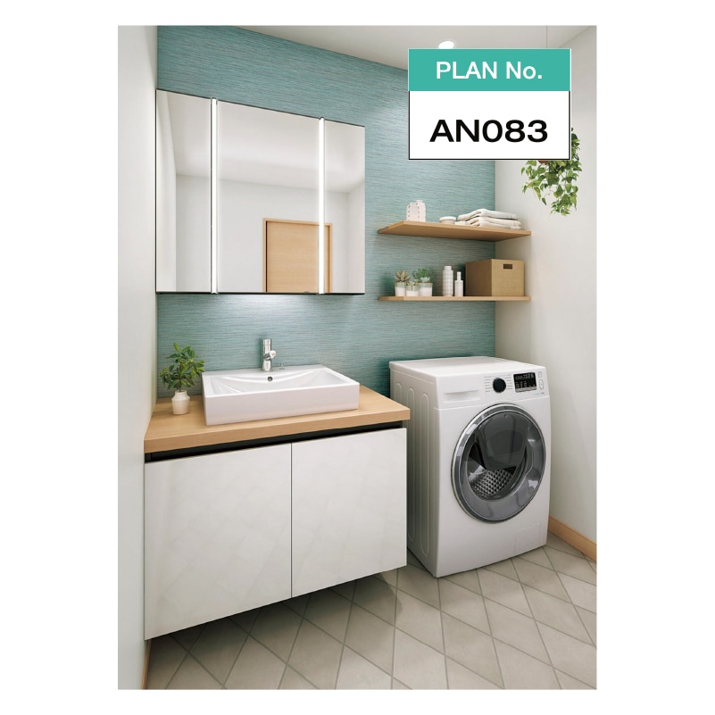 LIXIL ��ߥ��� �ָ�900mm �٥å��� ������ ���åȥץ�� No.AN083 ���̲����� INAX