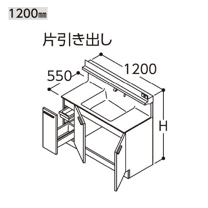 TOTO ���������� ���������� �ָ�1200mm �Ұ����Ф� ���򥿥���F4 LDSFB120