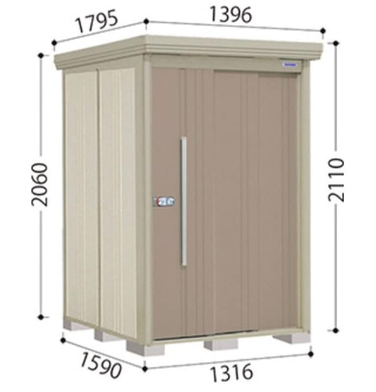 田窪工業所 mr.ストックマン ダンディ 物置 ND-1315 タクボ 背面棚