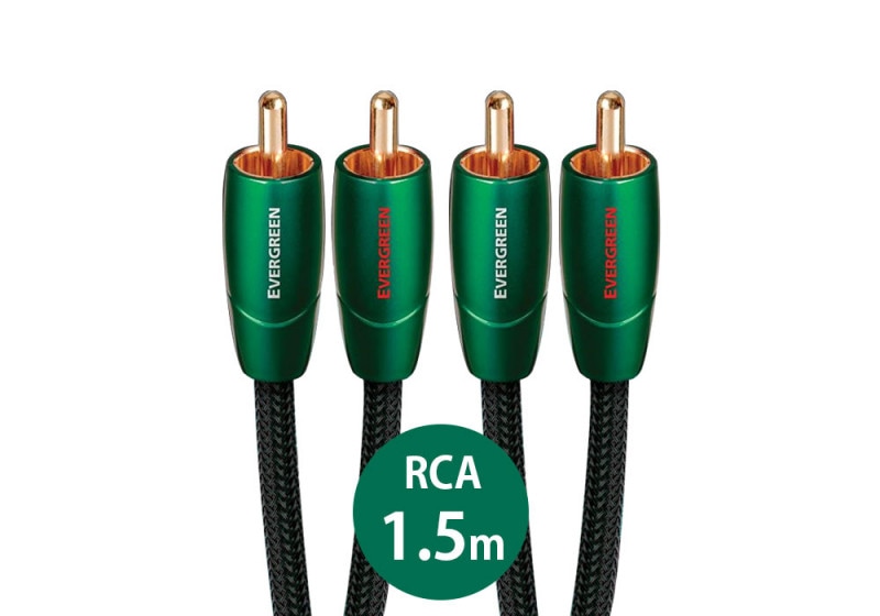 audioquest - EVERGREEN/1.5m��EVE/1.5M/RCA�ˡ�RCA���ڥ��ˡ�JP�աں߸˸¤ꡦ�߸�ͭ��¨Ǽ��