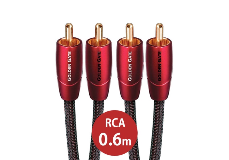 audioquest - GOLDEN GATE/0.6m��GOL/0.6M/RCA�ˡ�RCA���ڥ��ˡ�JP�աں߸˸¤ꡦ�߸�ͭ��¨Ǽ��